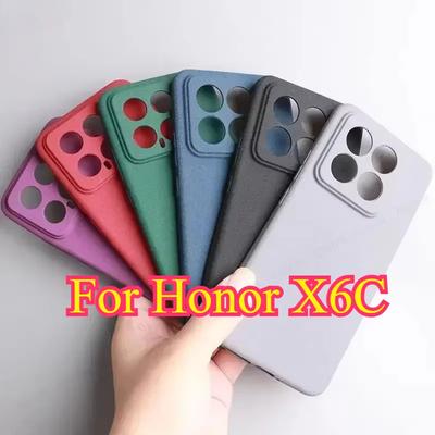 Custodia Morbida in TPU Sabbia Per Honor X6C X6 C X9 C Smart Ultra-Sottile Silicone Opaco Protezione Lente Copri Telefono Per Honor X8C X6C X9C X8C