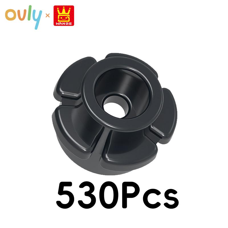 WANGE Five-Petaled Flower Building Blocks 530Pcs Small Compatible Bricks Farm Elements Accessories MOC DIY Bulk Kids Toy No.24866