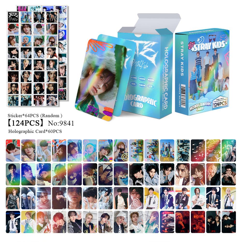 124Pcs  Card Stray Kids Card Boy Group Album "DO IT"Pocards Lomo Hyunjin Felix LeeKnow Han BangChan  Album Fans Gifts