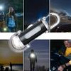 Flashlight Keychain USB Charging Hook 200 Lumen Ultra Bright Portable Emergency Flashlight Suitable for Camping, Hiking, Home,  Essential for Hiking
