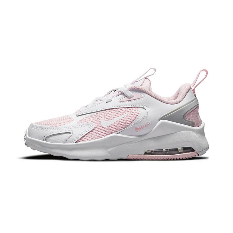 Nike Air Max Bolt Low Top Running Shoes Kids Sneakers Pink White CW1627-600