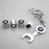 Car Wheel Tire Air Valve Caps Stem Covers Wrench Keychain For BMW 1 2 3 4 5 7 Series X1 X3 X4 X5 X6 X7 F10 F20 F30 G20 G30 F15