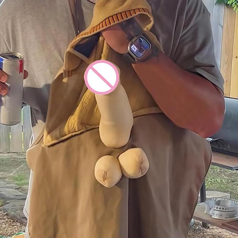 Chef'S Prank Apron, Creative Prank Aprons For Men, The Ultimate Gag Gift, Surprise Hiding In The Pocket Funny Gifts