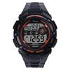 Men's Classic ODM Digital Watch Black Plastic 3ATM Waterproof with Chinese Movement Luxury Sport Feature Alarm