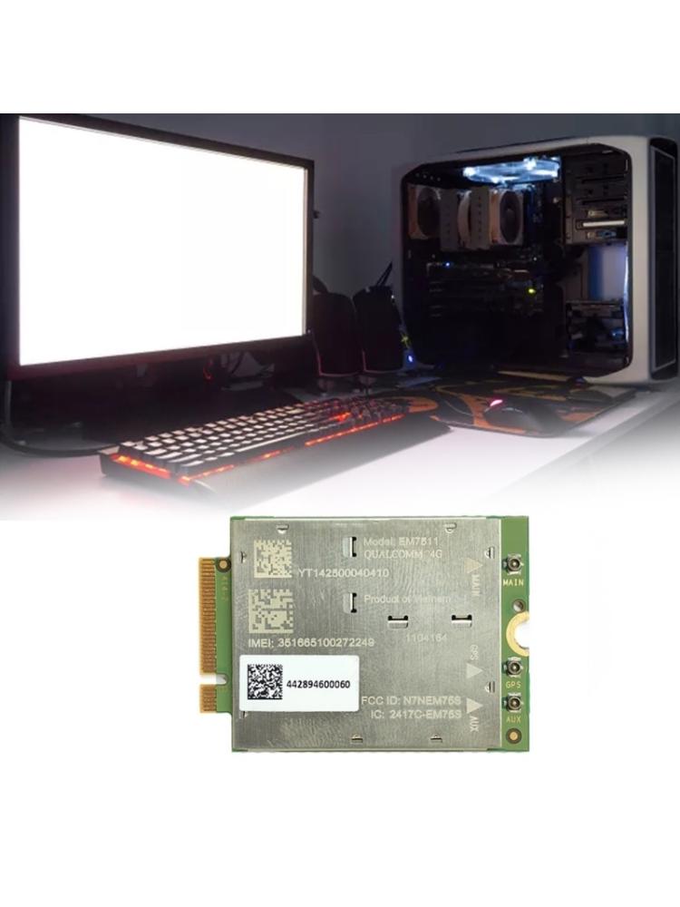 4G LTE Portable Module EM7511 M.2 LTE 4G Networking Card PCIE M.2 Networking Module Wireless Card for Laptop PC