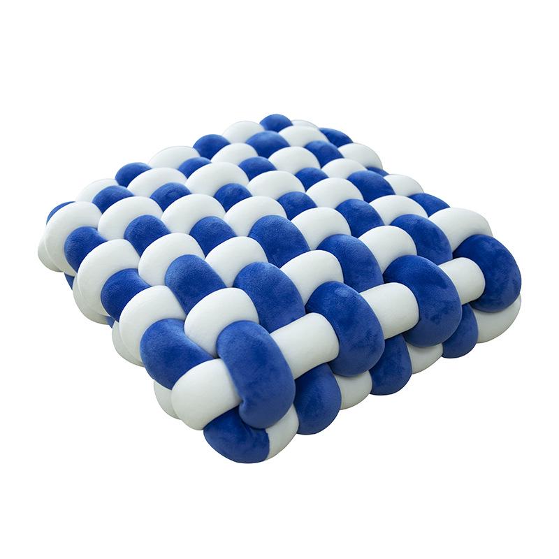 Nordic Woven Throw Pillow - Plush Square Backrest Sofa Cushion for Home Decor