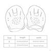2 Pieces Swimming Hand Paddles Webbed Flippers for Women Men Adults Children pink S