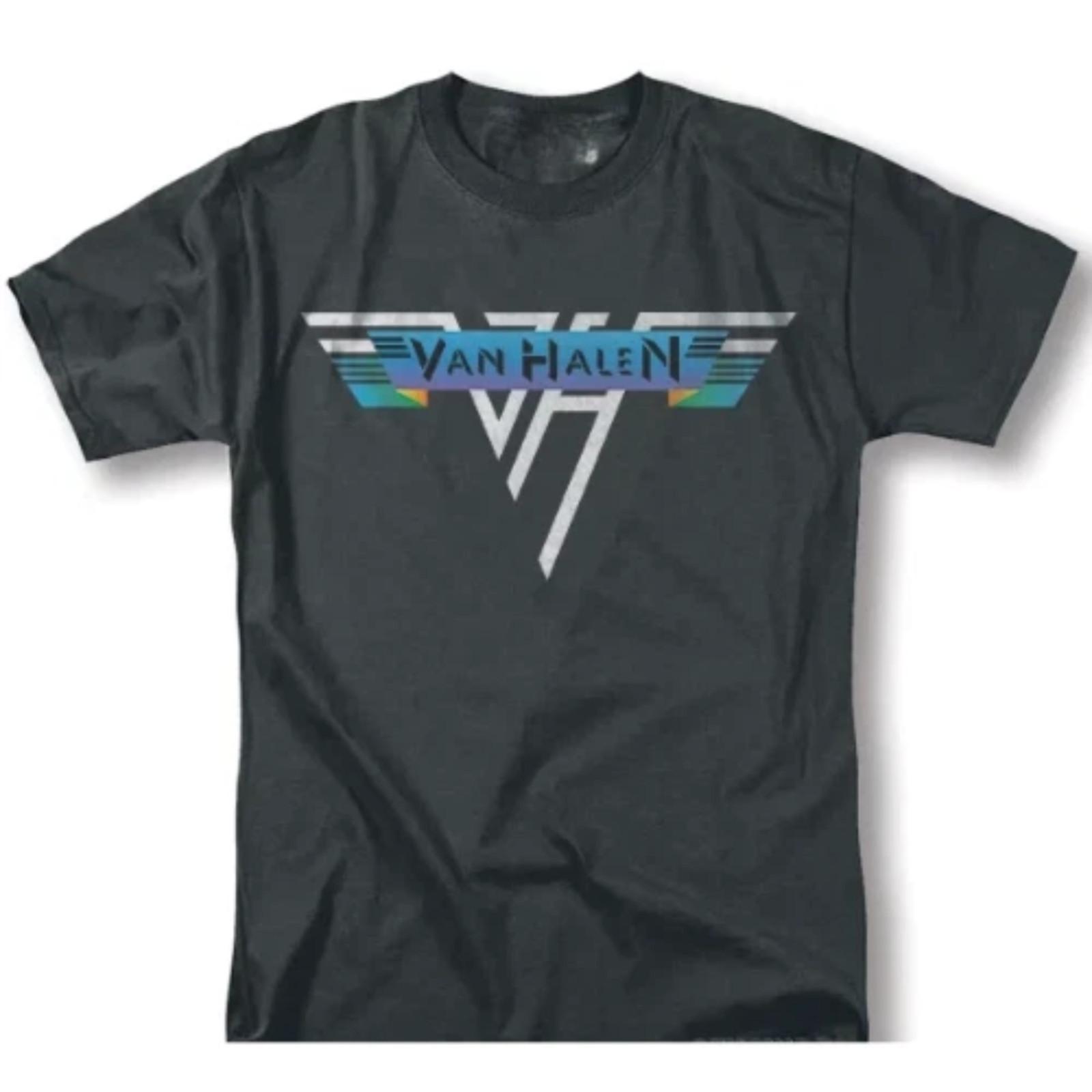 Van Halen Jump 1984 Logo Vintage Rock Band Graphic Tee Unisex T-Shirt S