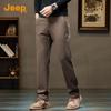 Jeep Men's 2025 Autumn Business Casual Straight-Fit Pants