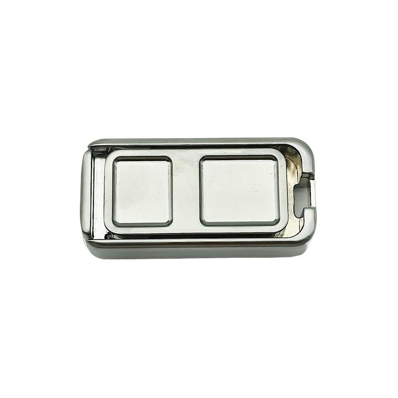 

Stainless Steel Mechanical Slider EDC Magnetic Push Card Fidget Pushing Plate Sensory Stress Relief Adults Toy Relieve Anxiety