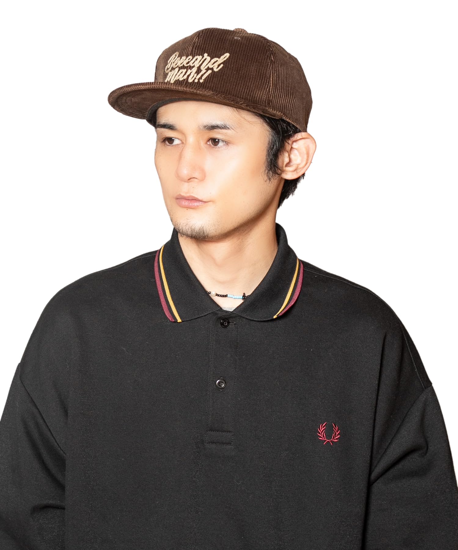 

CHAIN EMB CAP [Kashira] коричневий