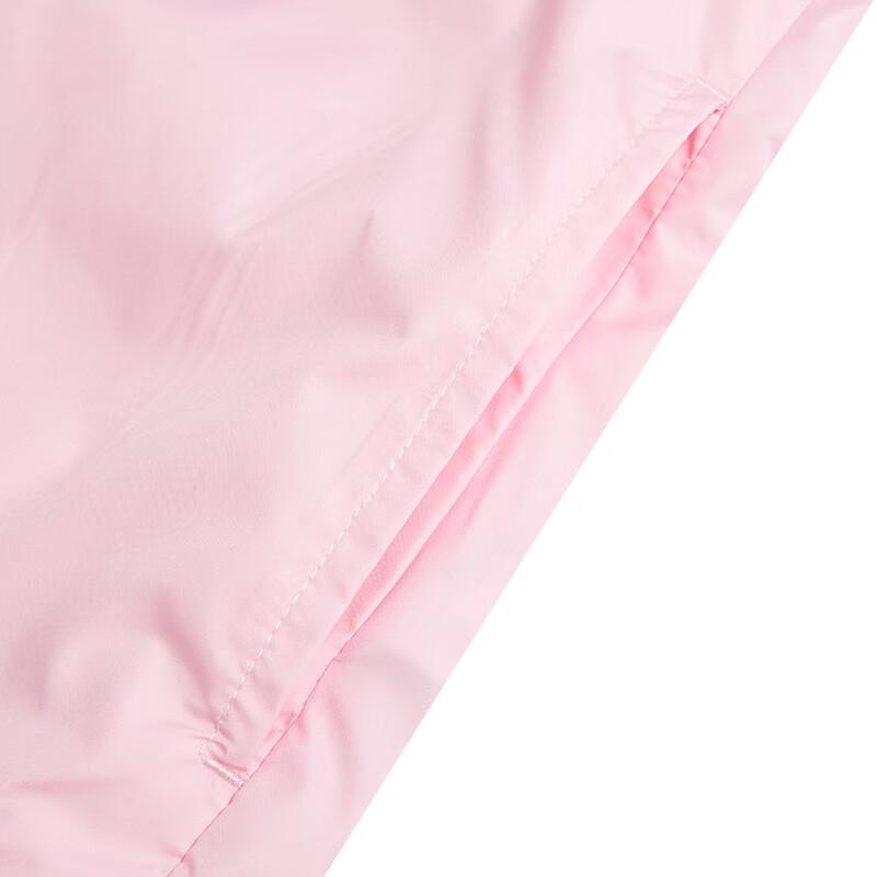 Nike Solid Logo Sports Casual Løs Miljøvennlig Vindtett Vannavvisende Lett Vevd Hettejakke Damejakker Dusrosa DM6180-690