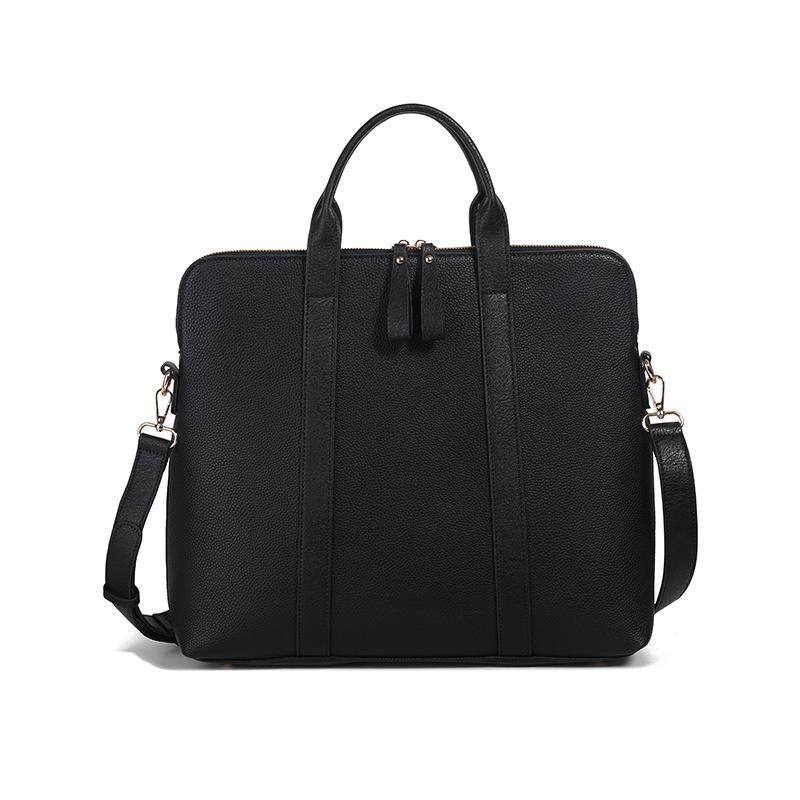 

Високоякісна чоловіча бізнес-сумка для ноутбука великої місткості для поїздок на роботу чорний