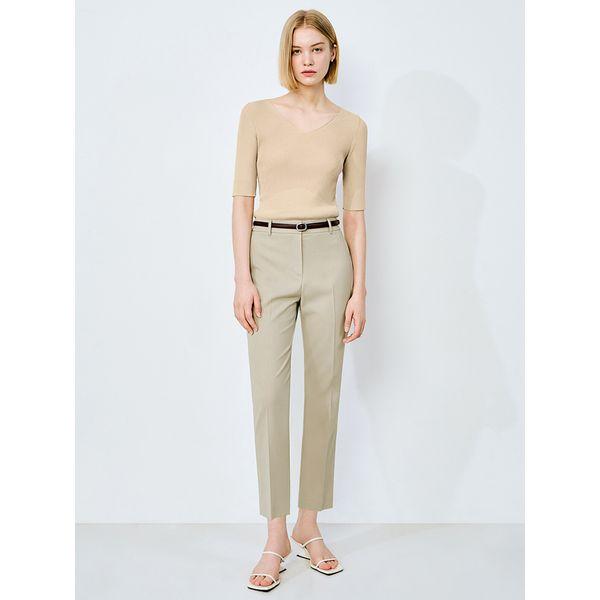  She S miSS  minimaliSt Back Banding Slim pantS SwwSlo22090