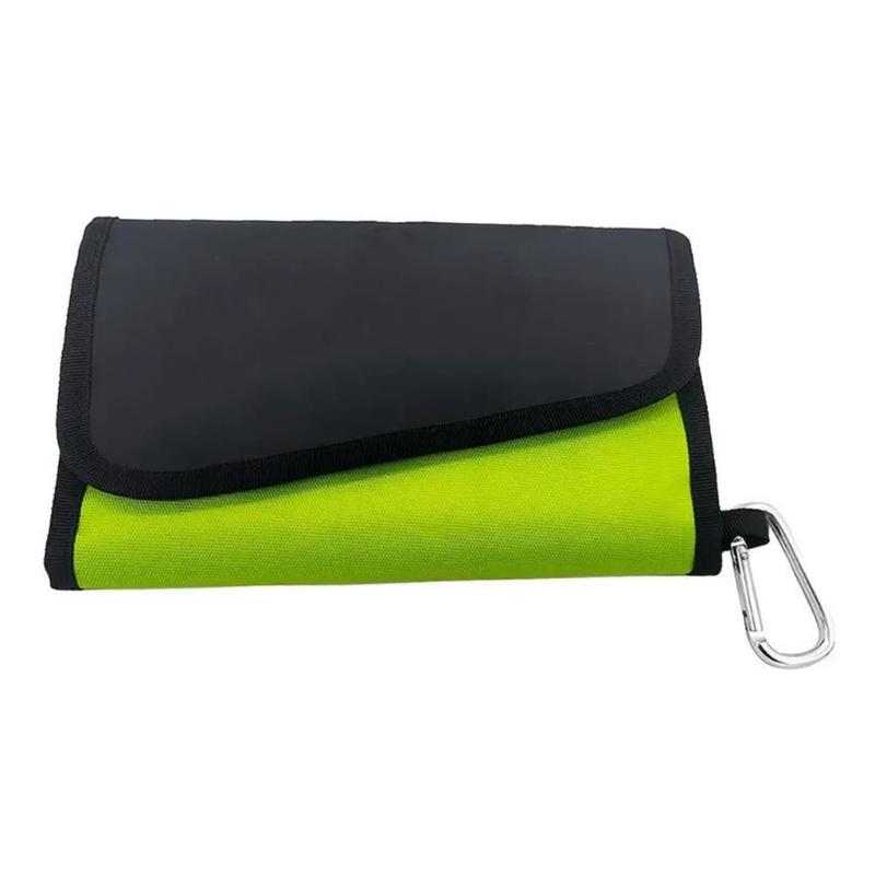 

Fishing Lure Storage Wallet 6 Pocket Artificial Baits Bag Soft Baits Case Inner Bag Tackle Bag with Carabiner 1