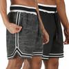 Men's Fitness Sports Shorts With Adjustable Waist And Hidden Zipper Pockets