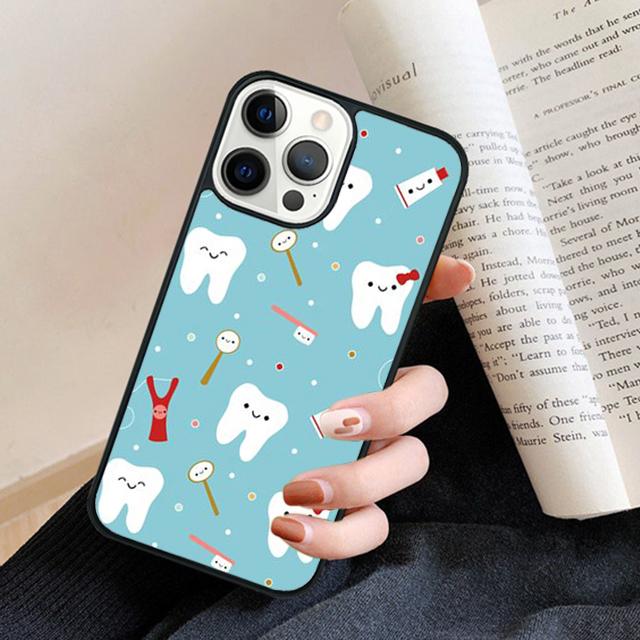 Dental Definitions Tooth Phone Case Back Cover for iPhone 17 Air 16 15 14 13 11 12 Pro Max Plus Fundas Coque