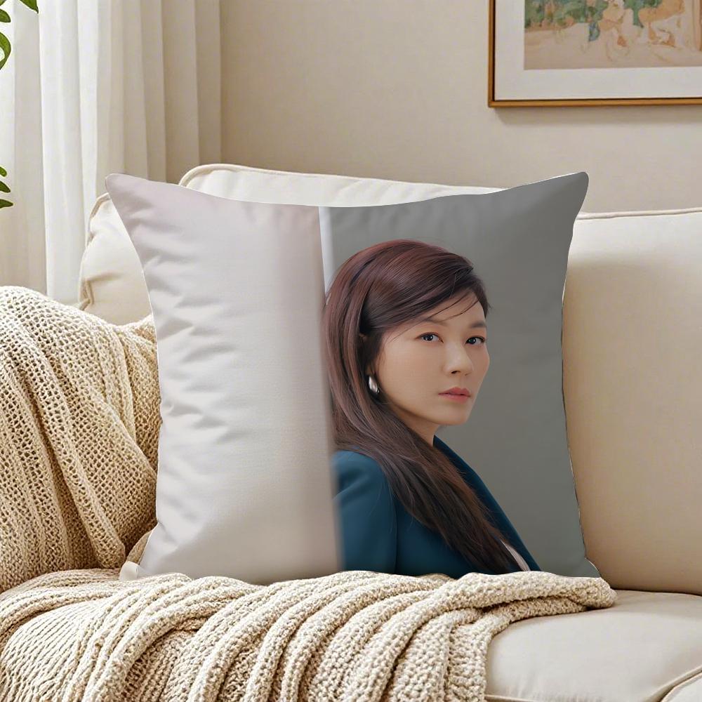 actor gentle KKim Haneul Cushion Cover Pillowcase Antidustmite living Room Sofa Decor Cushion Room