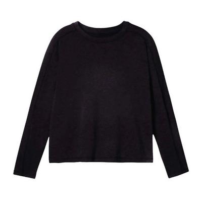 Girlfriend Collective Womens/Ladies Reset Lift Cropped Long-Sleeved T-Shirt