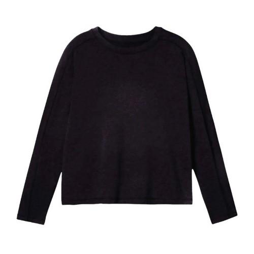 Girlfriend Collective Damen/Damen Reset Lift Cropped Langarm-T-Shirt