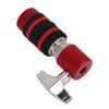 Jazz Drum Clutch Anti Rust Wear Resistant Easy To Install Fine Workmanship Metal Hi Hat Cymbal Clutch Red