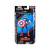 Figurine - hasbro - marvel legends - puff adder baf: ultimate captain america - blanc - adulte - 15 cm