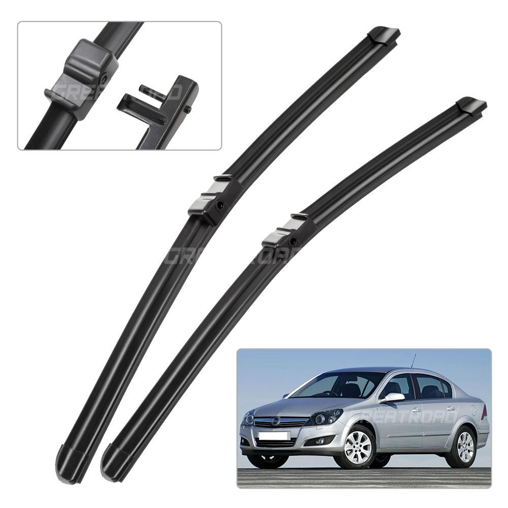 For Opel Astra H 2004-2009 2005 2006 2007 2008 Wiper Front Wiper Blades Windshield Windscreen Window Brush 22"+18"