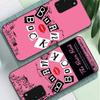 M-Mean Girls B-Burn Book Phone Case For Samsung S 24 Fe 25 Ultra Plus 20 Lite 21 30 22 23 24 22 Ultra 5G Fundas