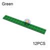 12PCS 2x16 Dots Thick Figures Bricks Assemblage Contruction Building Blocks Compatible With Educational Toys For Children