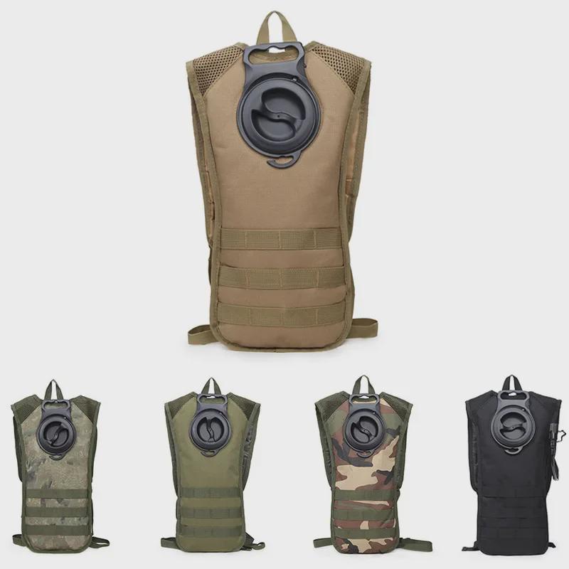 

Чоловічий багатофункціональний тактичний гідраційний рюкзак для активного відпочинку для подорожей, їзди на велосипеді та піших походів One Size
