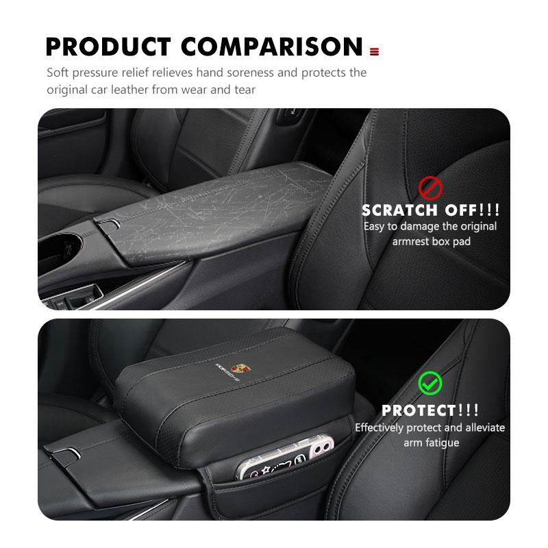 For Porsche Car Center Console Box Cover Armrest Case Storage Pocket Cayenne Boxster Macan 968 Panamera 911 Carrera-GT 918