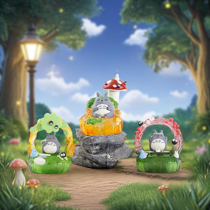 New Miyazaki Hayao Anime Fairy Tale Surprise In The Wheat Field Blind Box Desktop Toy Children'S Collection Gift