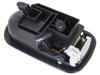 Mazda 323 V VI 94-03 front inner door handle BLACK + CHROME left