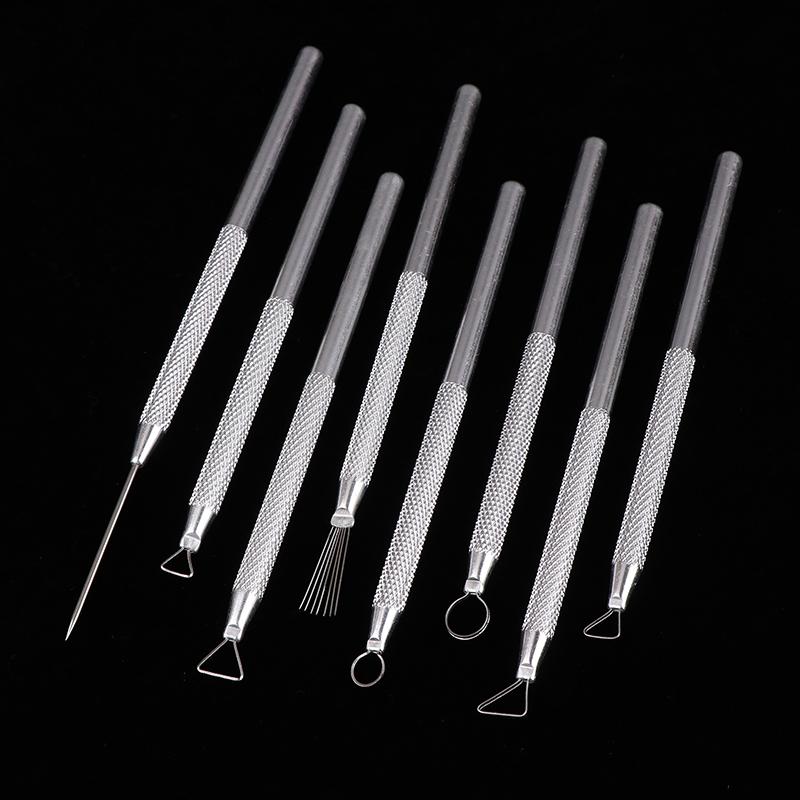 

1/8 шт. Керамика моделирование дырокол глина керамика скульптура инструменты текстура гончарная глина инструмент для самостоятельной работы резьба по глине алюминиевый сплав опора as the picture