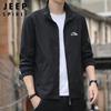 JEEP SPIRIT Men's Trendy Stand-Collar Autumn/Winter Jacket