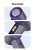 Mini USB Handheld Fan with 100-Speed Digital Display and Cooling Ice Pack
