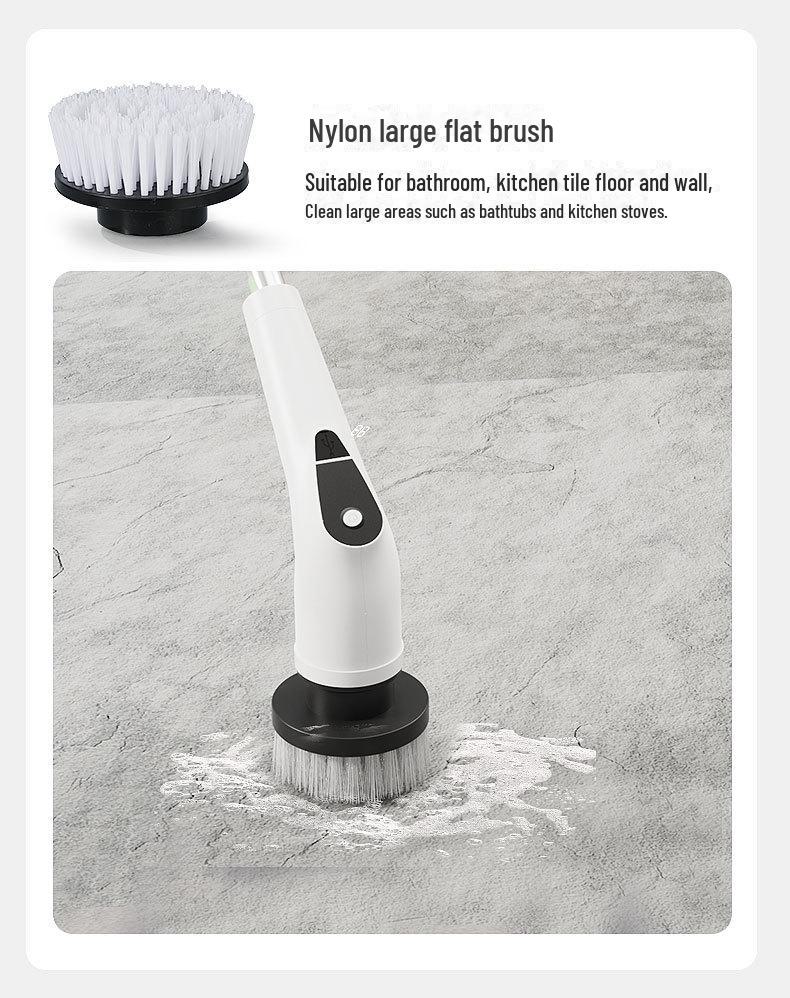 Wireless Dual-Purpose Electric Cleaning Brush for Home, Car, Kitchen, and Bathroom