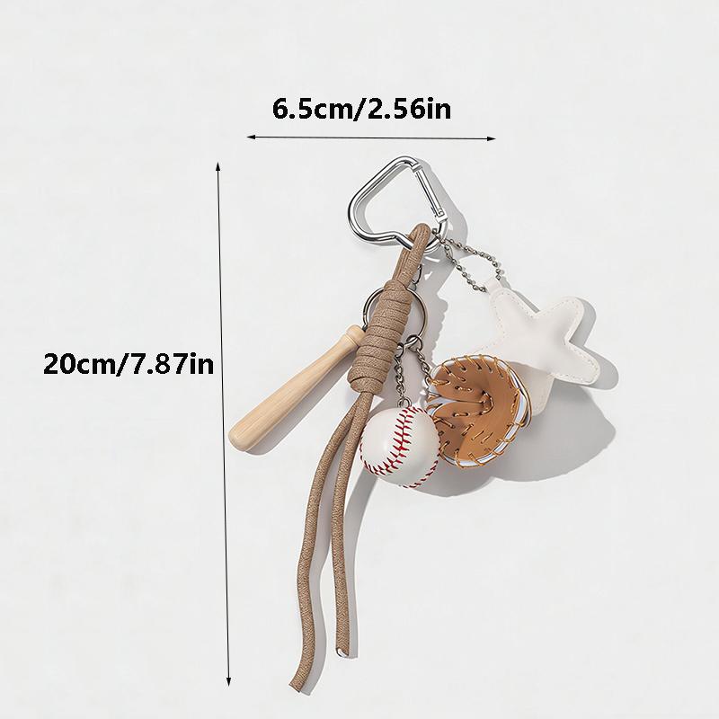 Yogodlns Baseball Mini Backpack Hanging Handbag Pendant Bag Pendant Bags Accessories