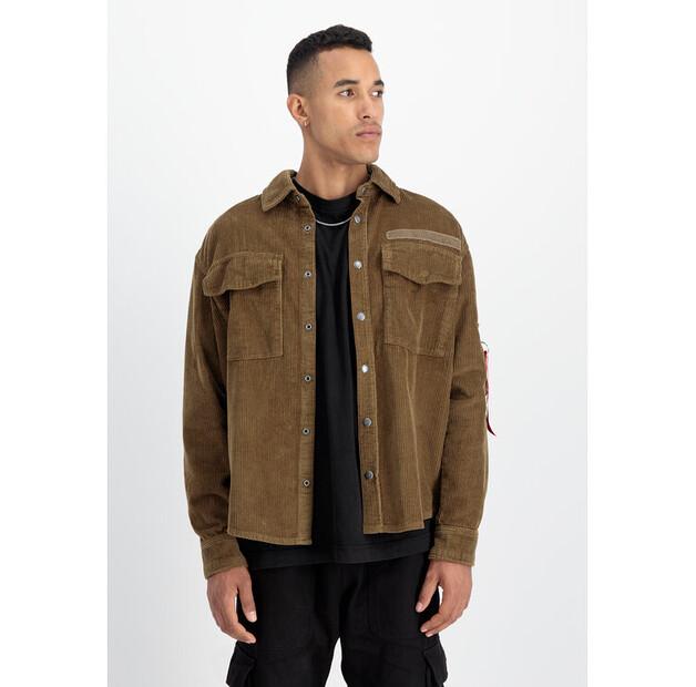 Рубашка Alpha Industries Cord Overshirt EU M