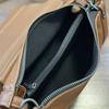 Johnature Echte Leder Damen Tasche Retro Postboten Tasche Vielseitig Weiches Rindsleder Einfarbige Umhängetasche