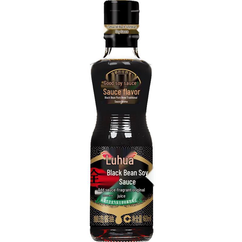 Luhua Black Bean Original Brewed Soy Sauce