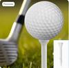 10 Wooden Golf Tees 2.75 Inch for Driving Range
