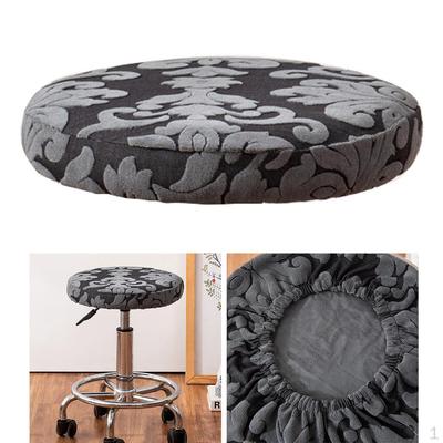 1 Piece Bar Covers Spandex Slipcover Round Stool Cover Washable