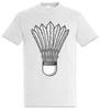 Badminton Birdie T-Shirt Player Passion Love Addiction Ball Racket Stick