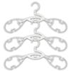 Clothes Drying Set of Convenient Laundry On Hayashi Nippon Hangers, Gray, 3. Hangers. (Featured Osamu's Drill)