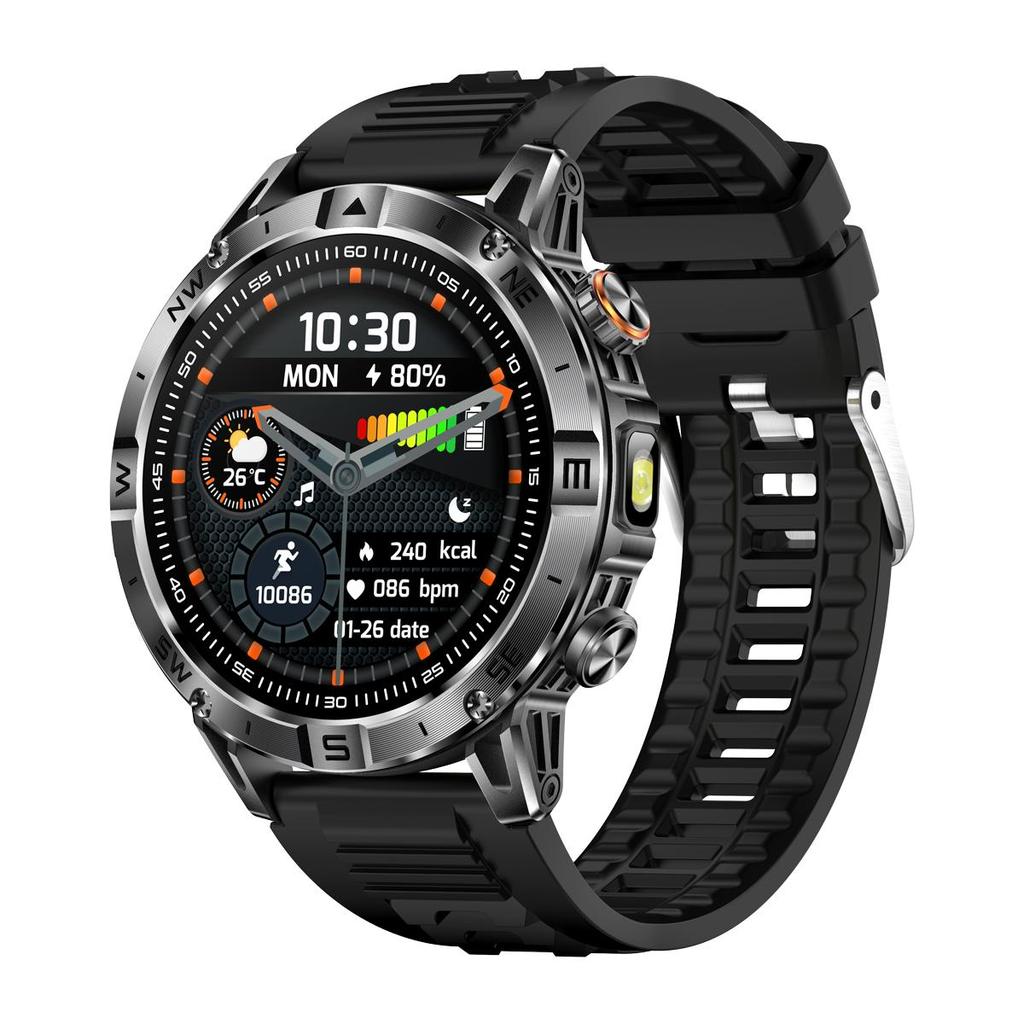 Smartwatch QTLLBT with 100+ Sports Modes, Answer/make Calls, Fitness Activity Tracker, Pedometer, Custom Watch Faces, Weather
