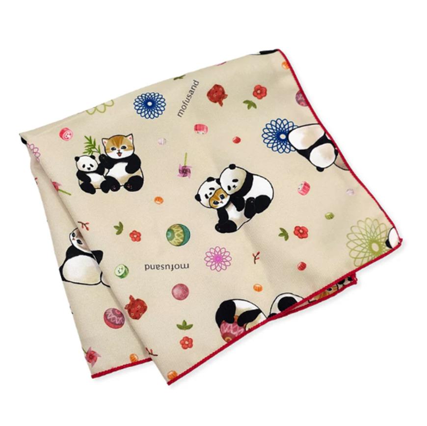 Mofusand Brotzeittuch ( Panda Nyan ) Japan NEU