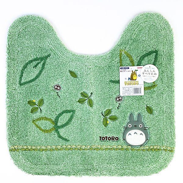 Studio Ghibli My Neighbor Totoro Totoro Wind in the Forest Toilet Mat Mat Regular Size Toilet Interior Green