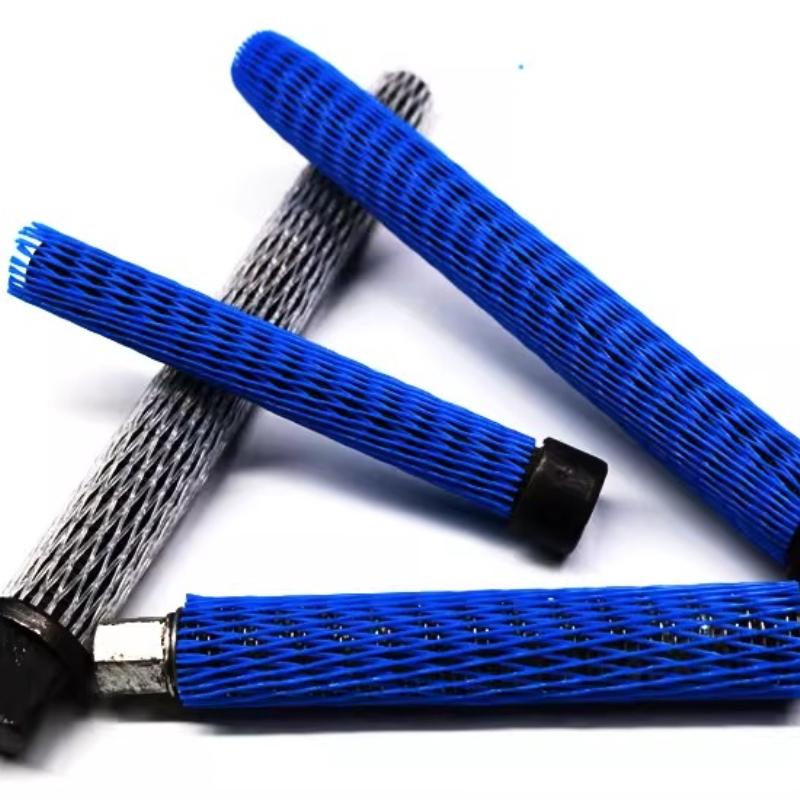 Plastic Protective Net Cover Thread Protector Workpiece Protection Net Wear Resistant and Scratch Resistant Packaging Mesh Bag for Automotive Parts