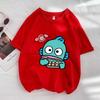Plus Size Women's 2026 New Hangyodon Pattern Printed T-shirt Summer Minimalist Casual Texture High Quality Loose Pullover Tops